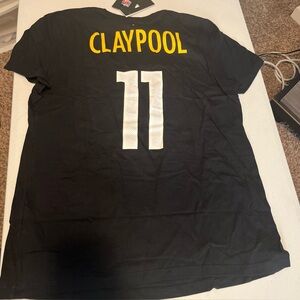 Women's Nike Shirt CLAYPOOL #11,Official NFL Apparel, NWT, Pittsburgh Steelers